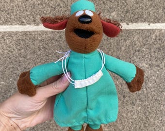 ヴィンテージ ロルフ・ザ・ドッグ ぬいぐるみ：獣医病院マペットショー