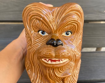 ヴィンテージ 1997 チューバッカ セラミックマグカップ：スター