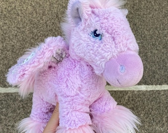 ポニーサプライズ パープル ピンク 馬 子馬 ぬいぐるみ - Etsy 日本