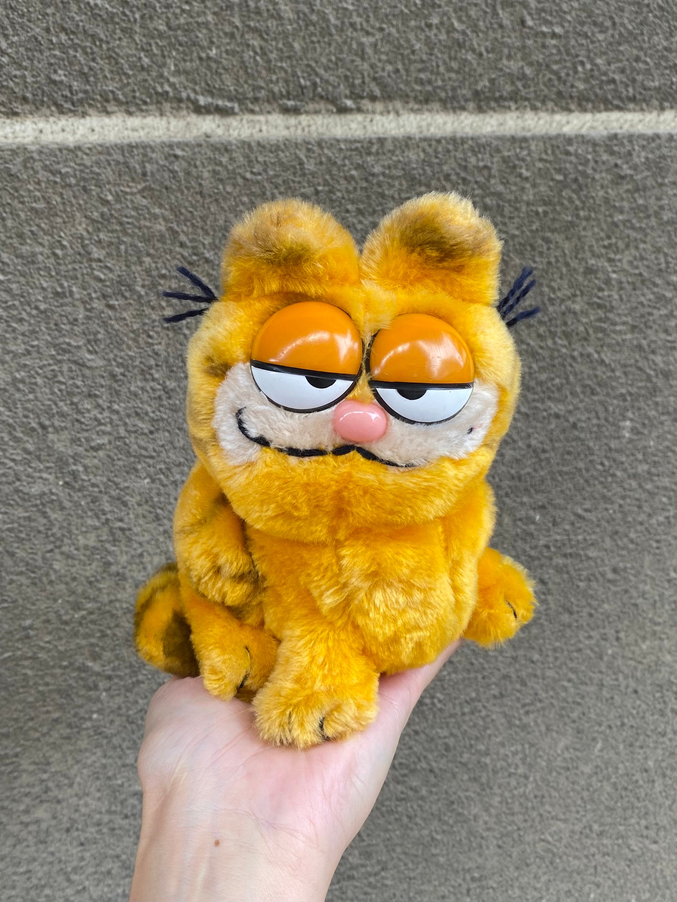 1980年代のヴィンテージガーフィールドぬいぐるみ：デイキン