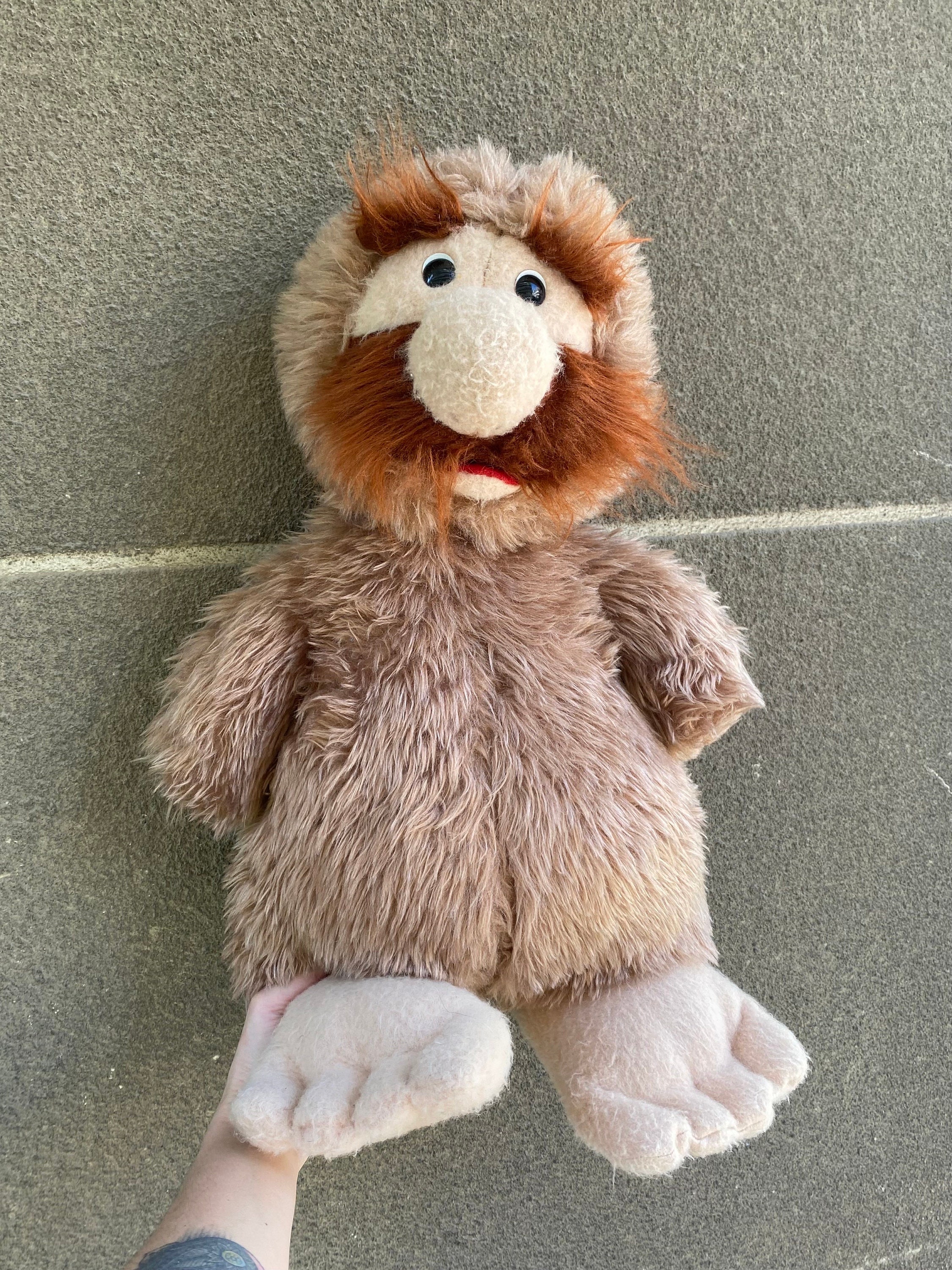 Vintage Rare Bigfoot Stuffed Toy 1977 Animal Fair Made in