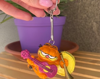 【当時もの】ガーフィールド ヴィンテージ キーホルダー 激レア ☆ VINTAGE ☆【ガーフィールド（Garfield）ぬいぐるみ
