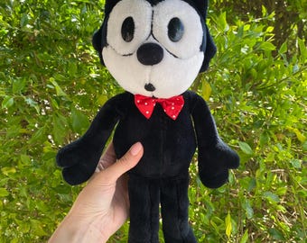 Vintage Felix the Cat Plush Toy Cartoon Character 36cm/14in
