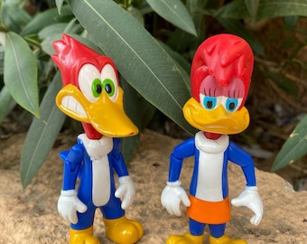 Rare Woody or Winnie Woodpecker pvc figure 11cm/4,3in YOU CHOOSE 1990s