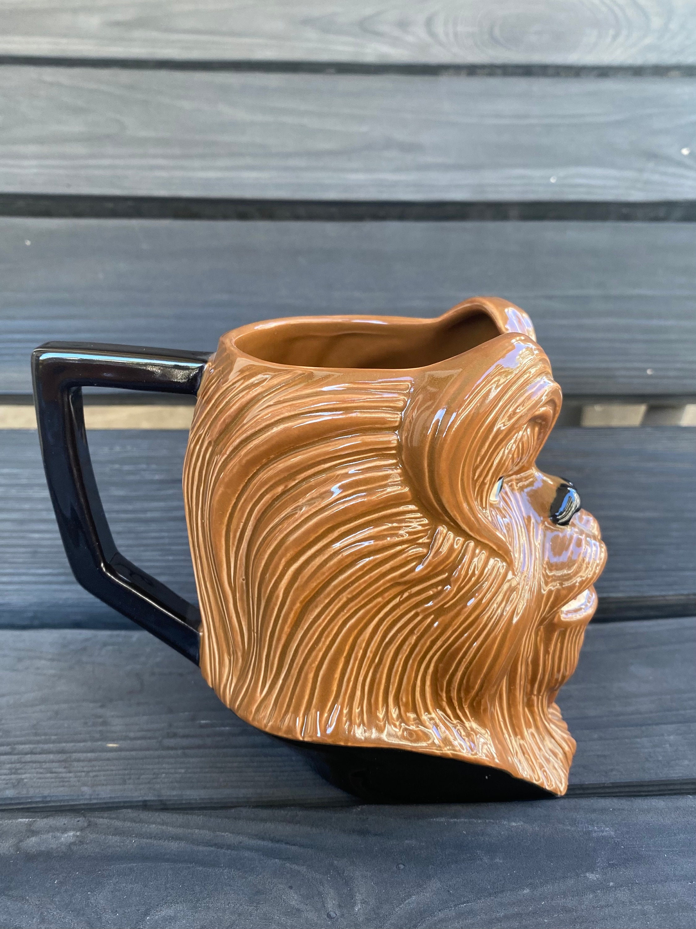 ヴィンテージ 1997 チューバッカ セラミックマグカップ：スター