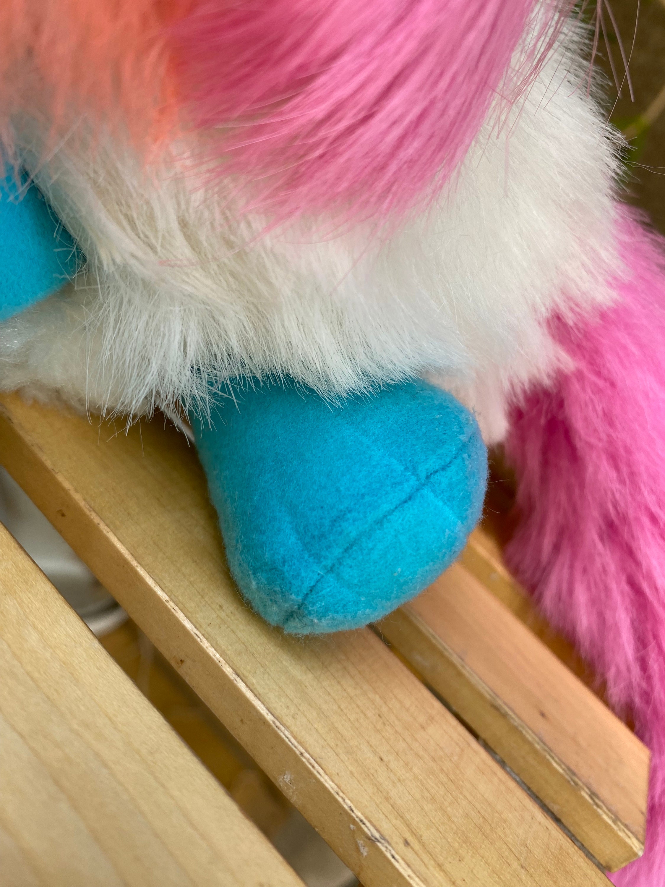 Vintage Li'l Brush-a-loves Candy Cutie Plush Toy, 1987