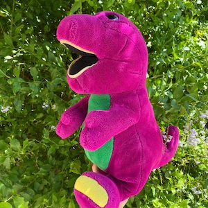 Vintage Barney the Dinosaur Plush 1990s Soft Toy 50cm/19.6in