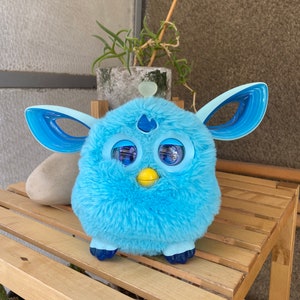 Furby Boom Funniest Interactive Talking Beautiful Teal Fur, Ears, Tail and  Feet/metallic Around the Eyes/crazy Eyes/working Great -  Finland