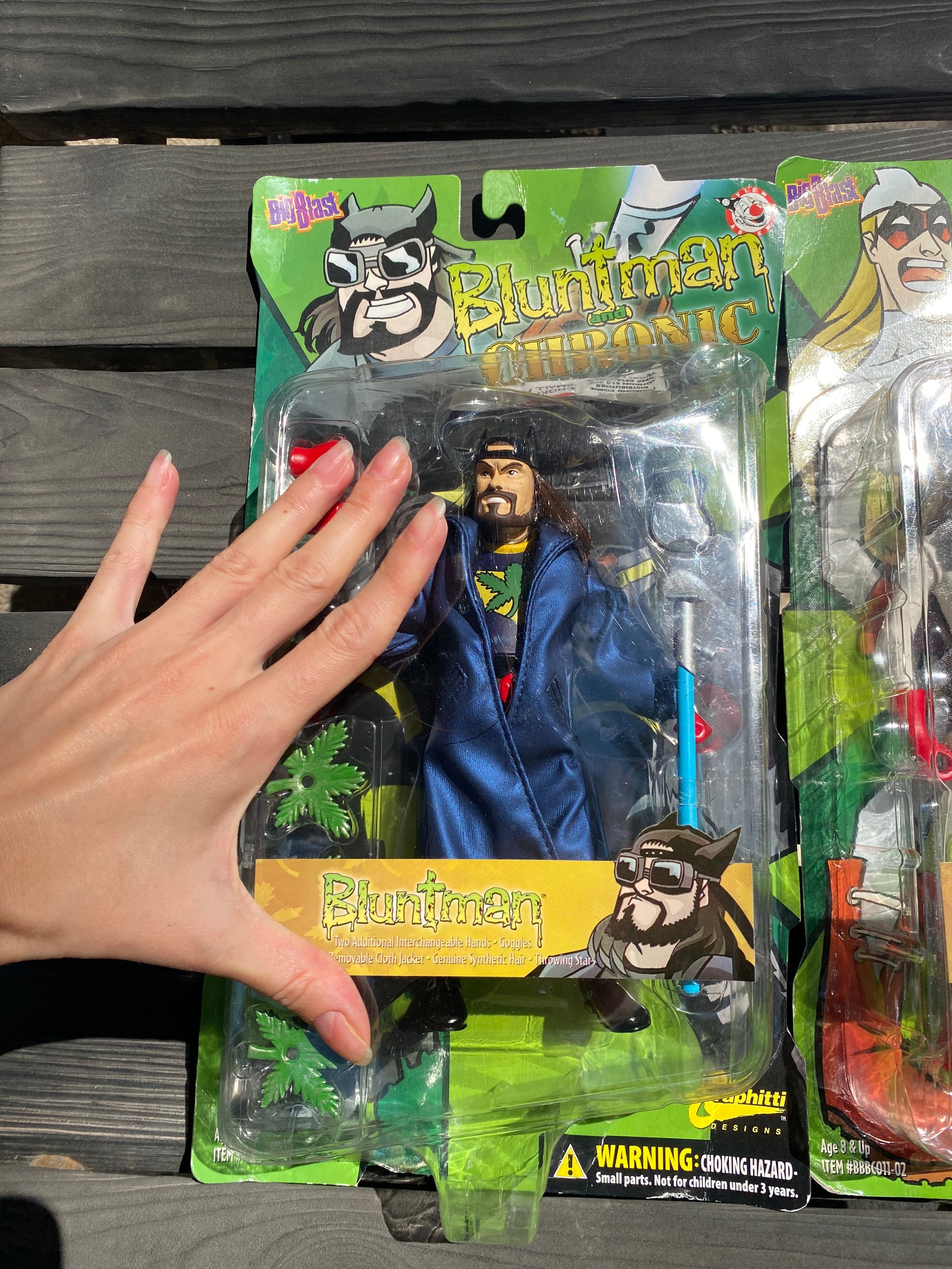 Vintage Bluntman and Chronic Action Figure Set of 2 New Sealed