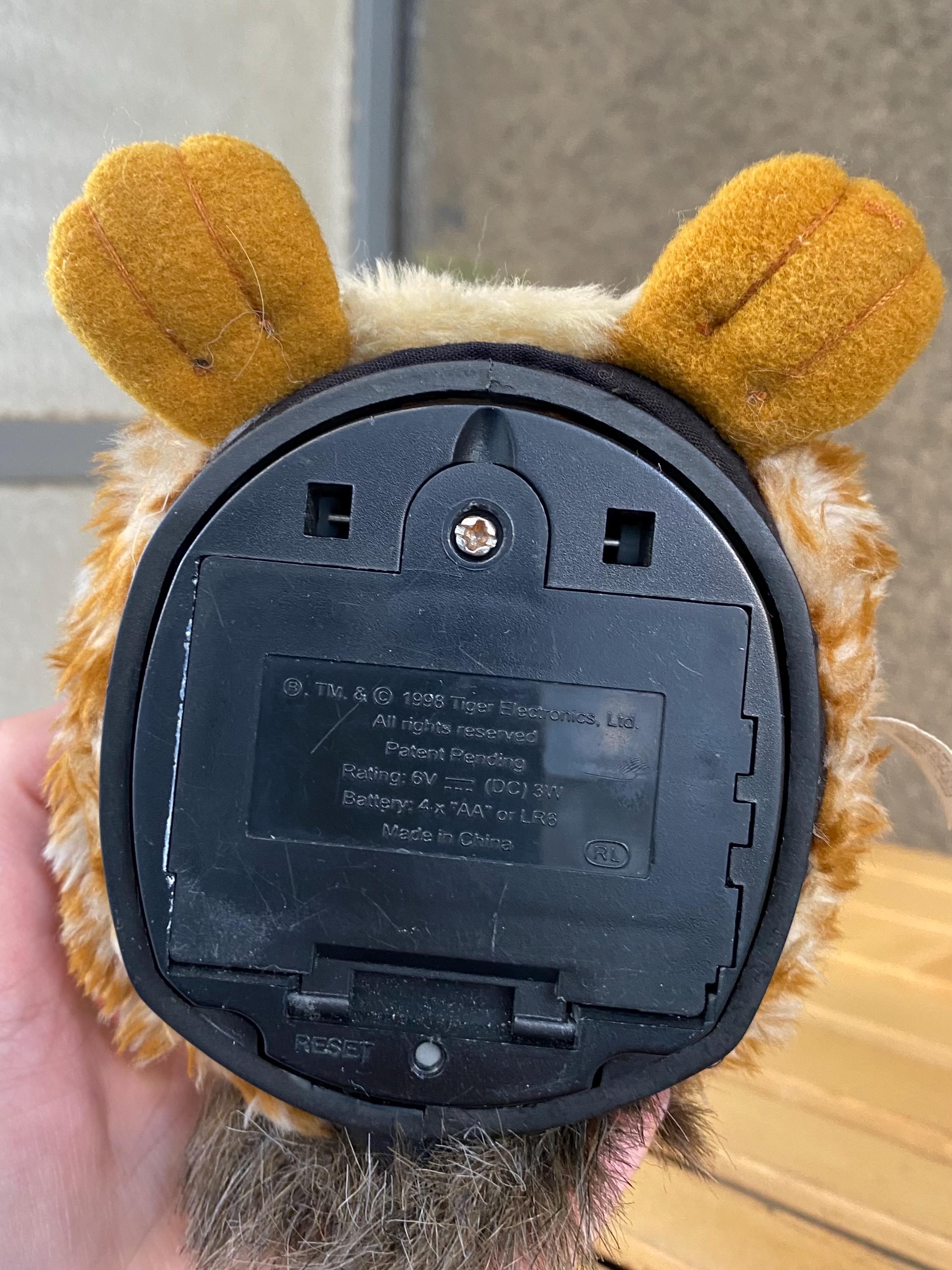 Vintage 1998 Furby Giraffe - Brown & Beige (not Working, for