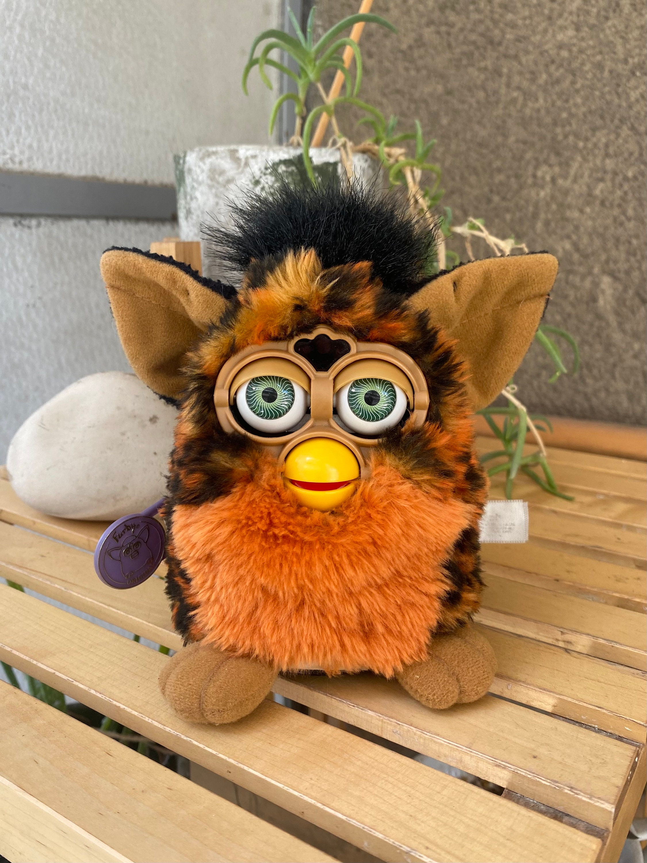 Black and cheap orange furby
