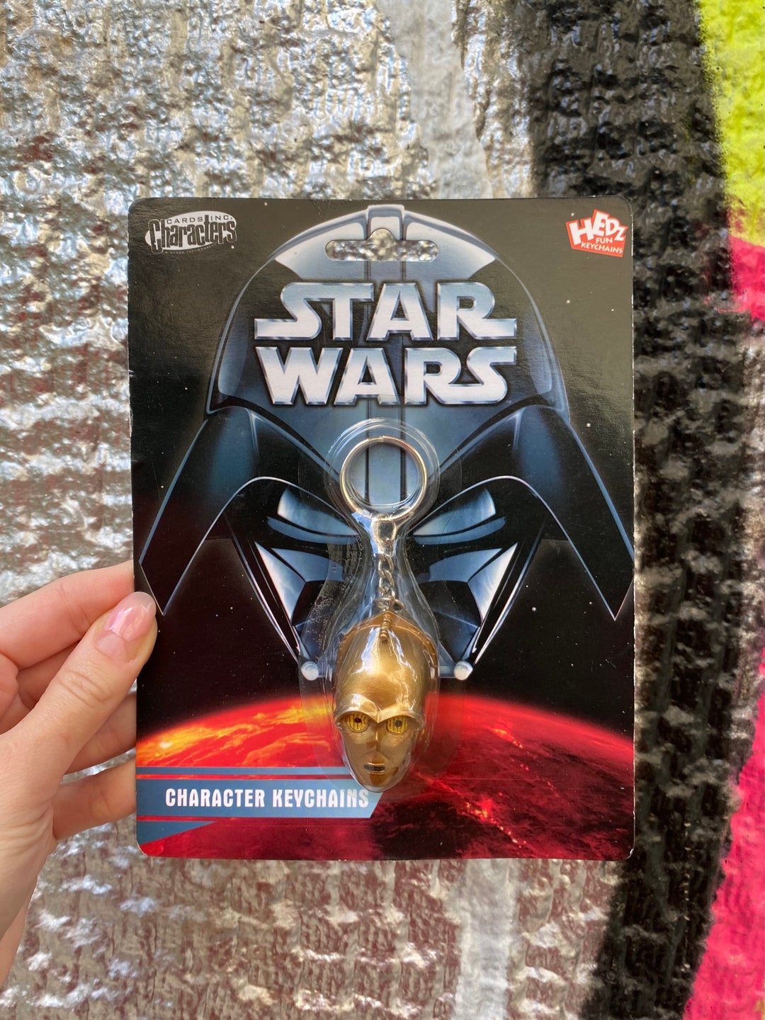 ビンテージ スターウォーズ C-3PO PVCキーホルダー - 新品未開封