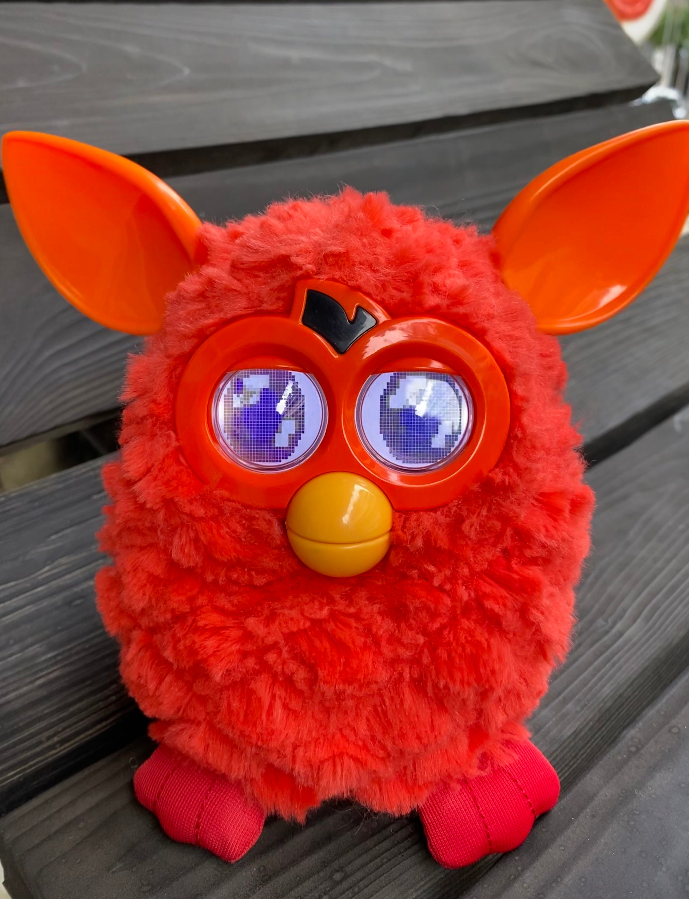 Furby Phoenix 2012 Hasbro Era 3 G1 A Mind of Its Own Bright Orange