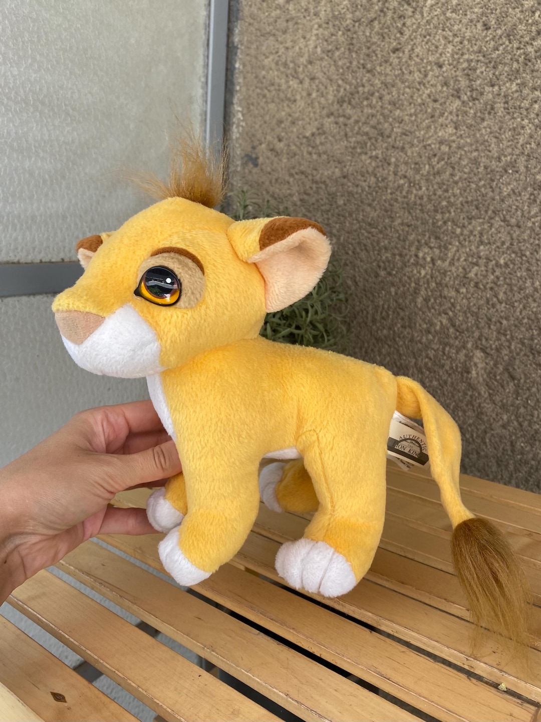 Vintage Simba Plush Toy: the Lion King Disney, 1993 Mattel - Etsy