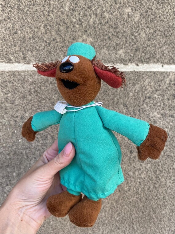 ヴィンテージ ロルフ・ザ・ドッグ ぬいぐるみ：獣医病院マペットショー