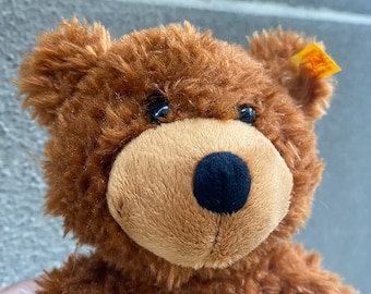 Steiff Charly Bear: Collectable Brown Plush Toy With Button-in-ear