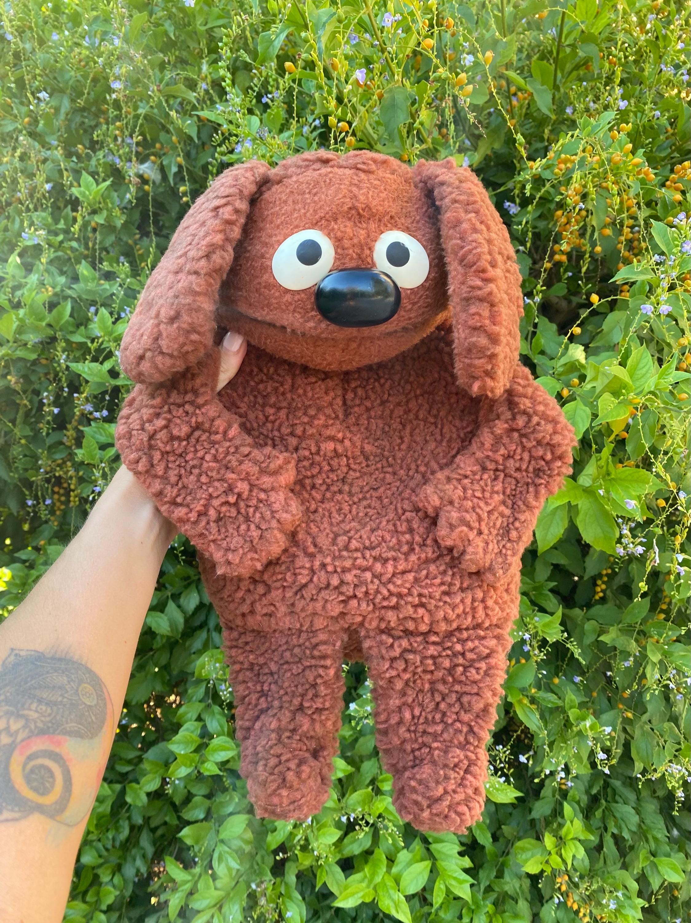 Vintage Rowlf the Dog Muppet Doll 1977 Jim Henson Plush Fisher