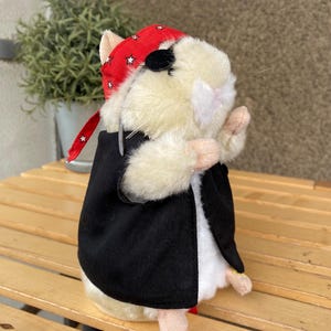 Gemmy Singing Hamster Biker toy (SINGS but DOESN’T MOVE), collectable vintage funny hamster battery operated
