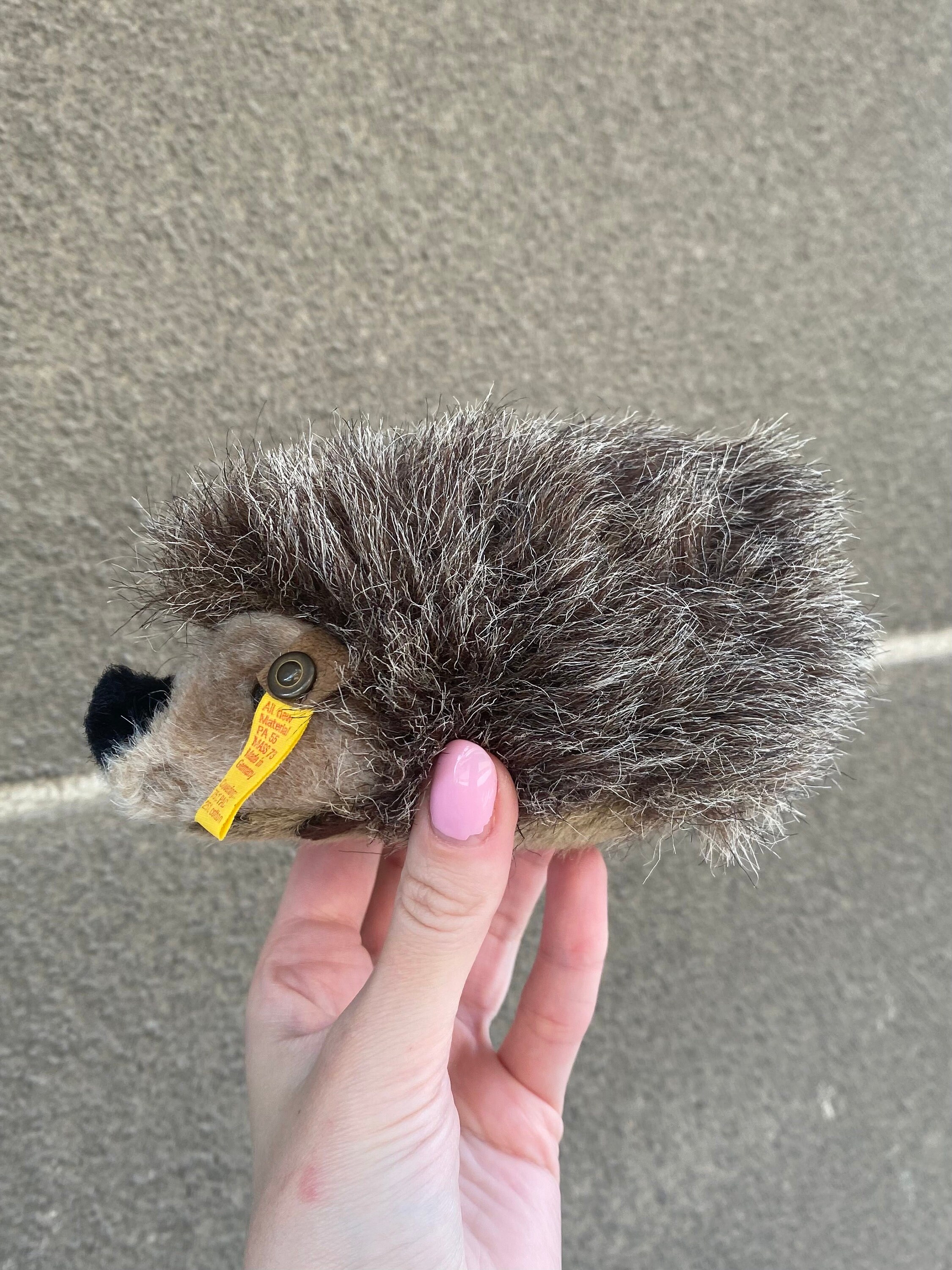 ヴィンテージ シュタイフ ハリネズミ ぬいぐるみ 1675/12 1980年代