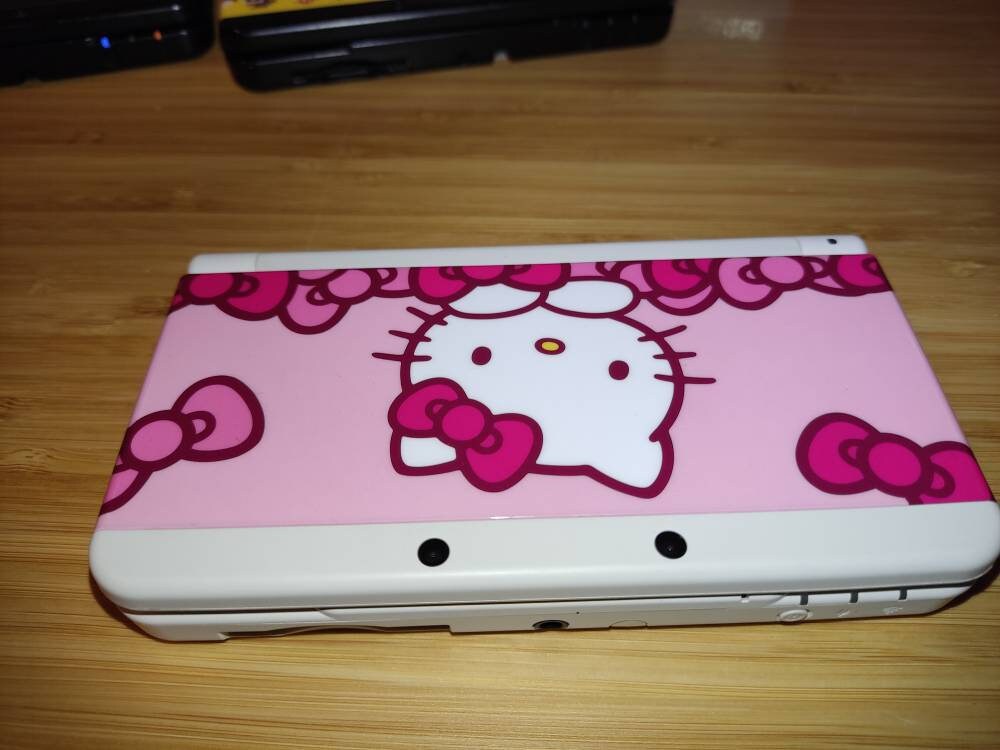 MODDED New Nintendo 3ds Hello Kitty Edition. With Free Etsy