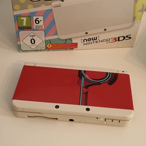 MODDED New Nintendo 3ds xenoblade edition. With 5000+ games.perfect condition. 3ds handheld with charger.Region free.