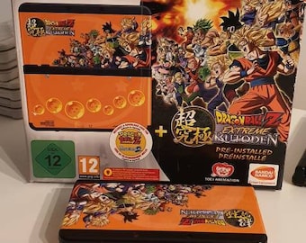 MODDED rare New Nintendo 3ds buttoden dragon ball edition. With 5000+ games.very good condition. 3ds handheld with charger.Region free.