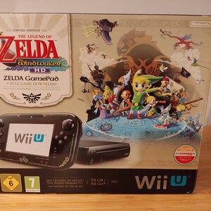 PAL Zelda Edition Nintendo Wii U Premium Edition. in Good 