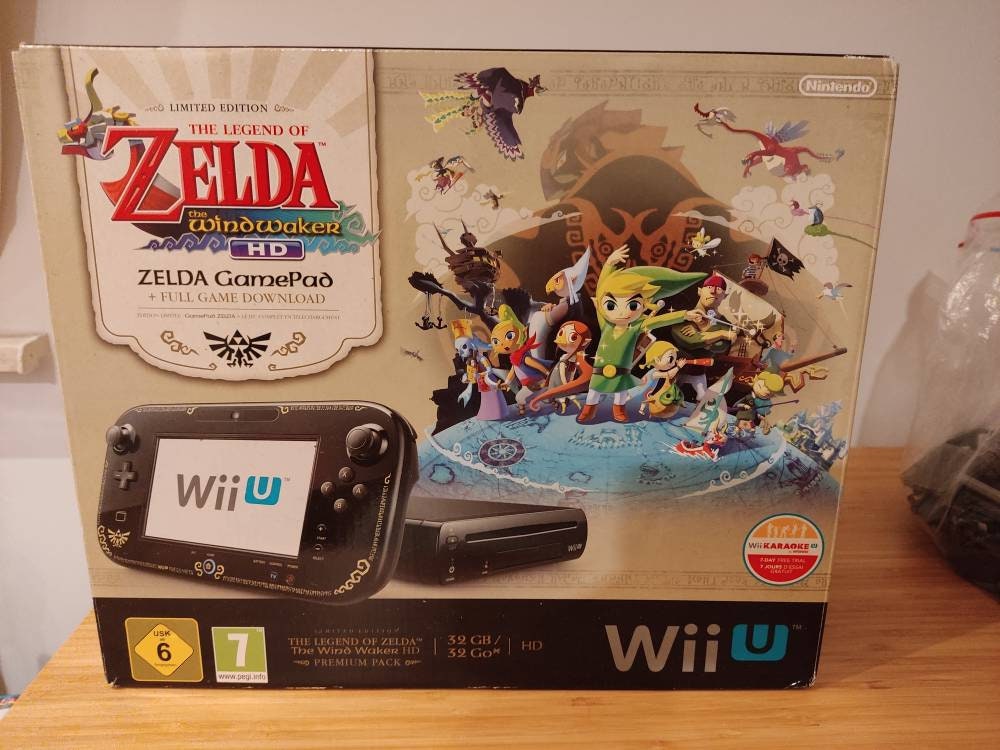 Wii U Limited Edition The Legend of Zelda: The Wind Waker HD Premium Pack
