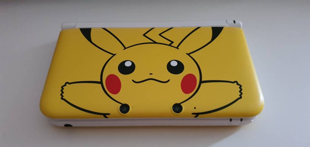 Rare Nintendo 3ds XL Pikachu Edition.5000 Games. 128gb. Good Etsy