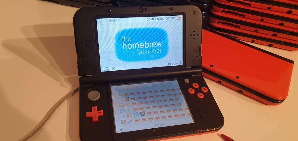 Nintendo DSi Orange handheld system Console