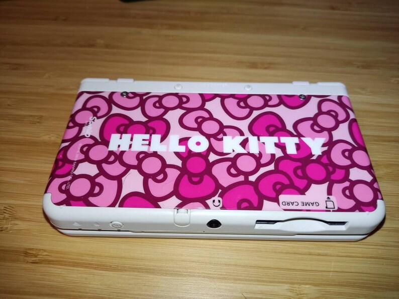 MODDED New Nintendo 3ds Hello Kitty Edition. With Free Etsy