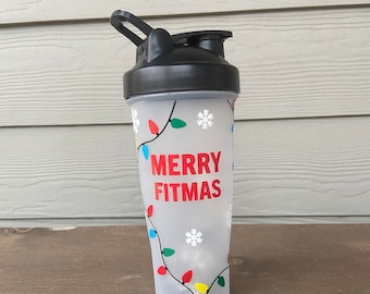 Vrolijke Fitmas Shakerfles