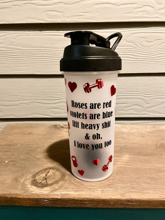 Valentines Day Shaker Bottle 