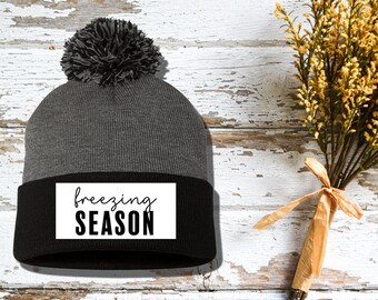 Adult Freezing Season Cold Weather Knit Beanie