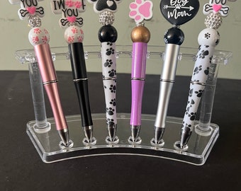 Custom dog beaded Pens, Dog Mom Pen, Dog Lover Gift