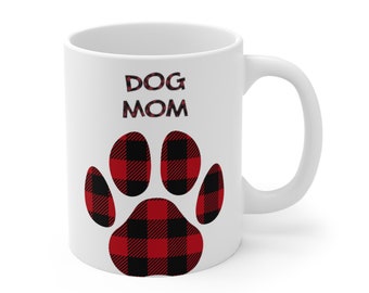 Buffalo Pattern Mug, dog mom, Buffalo print gift, American  Bully, Dog mom gift, Dog dad coffee mug, Housewarming gift