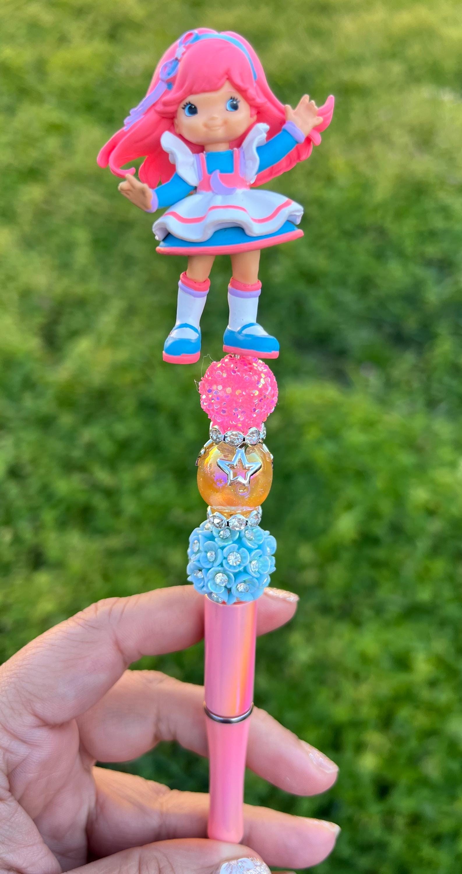 Cartoon Rhinestone Pen Rainbow Beaded Character Pen: Handcrafted Rhinestone Pen - Etsy