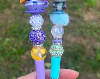 Alice in Wonderland Beadable Pen | Mini Beans Collection | Refillable