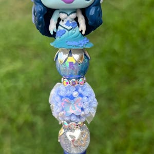 Gothic Bride Beadable Pen | Haunted Wedding Inspired | Creepy Cute Stationery | Refillable Writing Pen | Spooky Bride Gift
