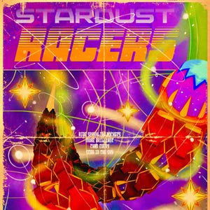 Stardust Racers Poster