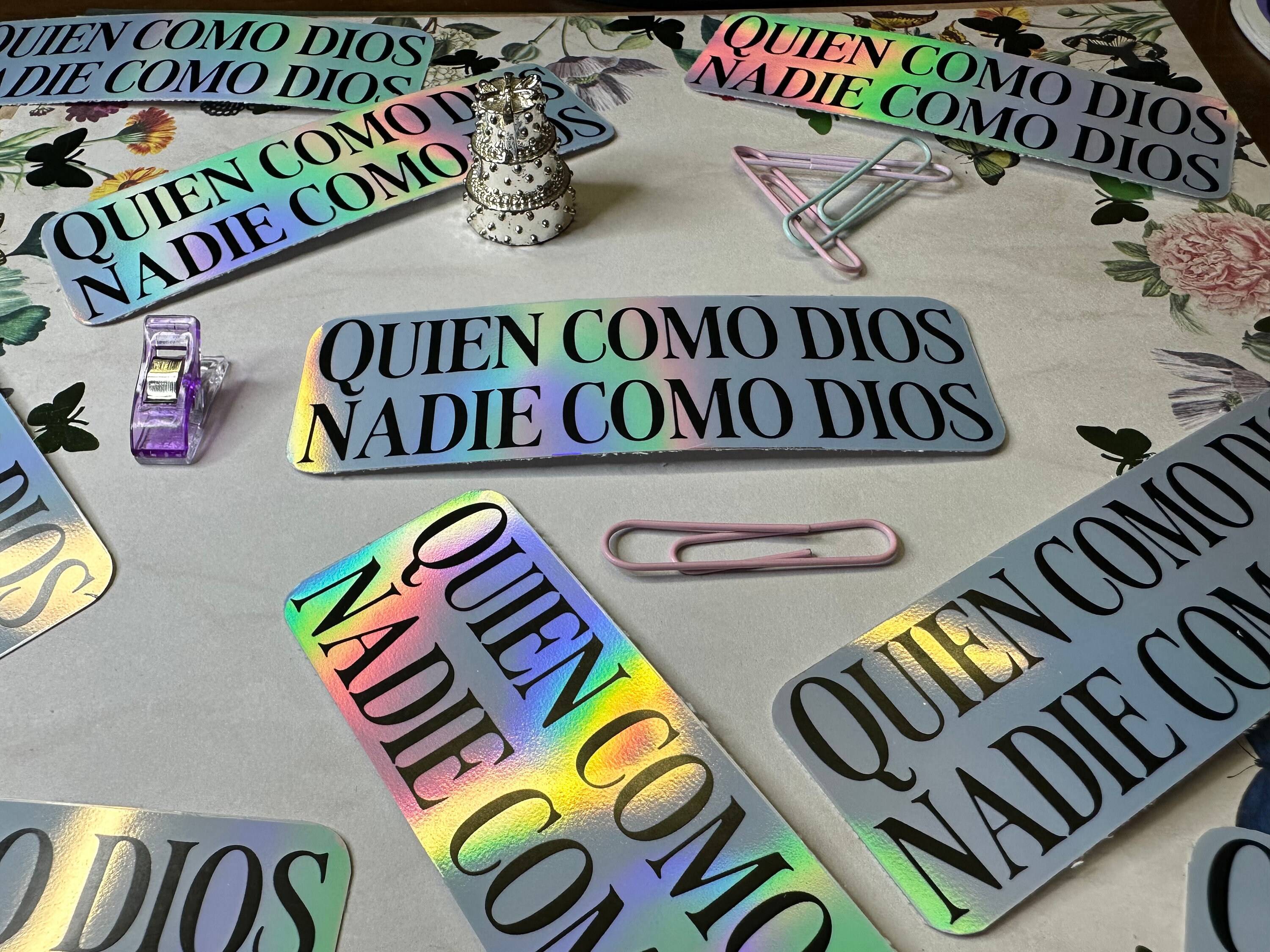 Quien Como Dios - Etsy