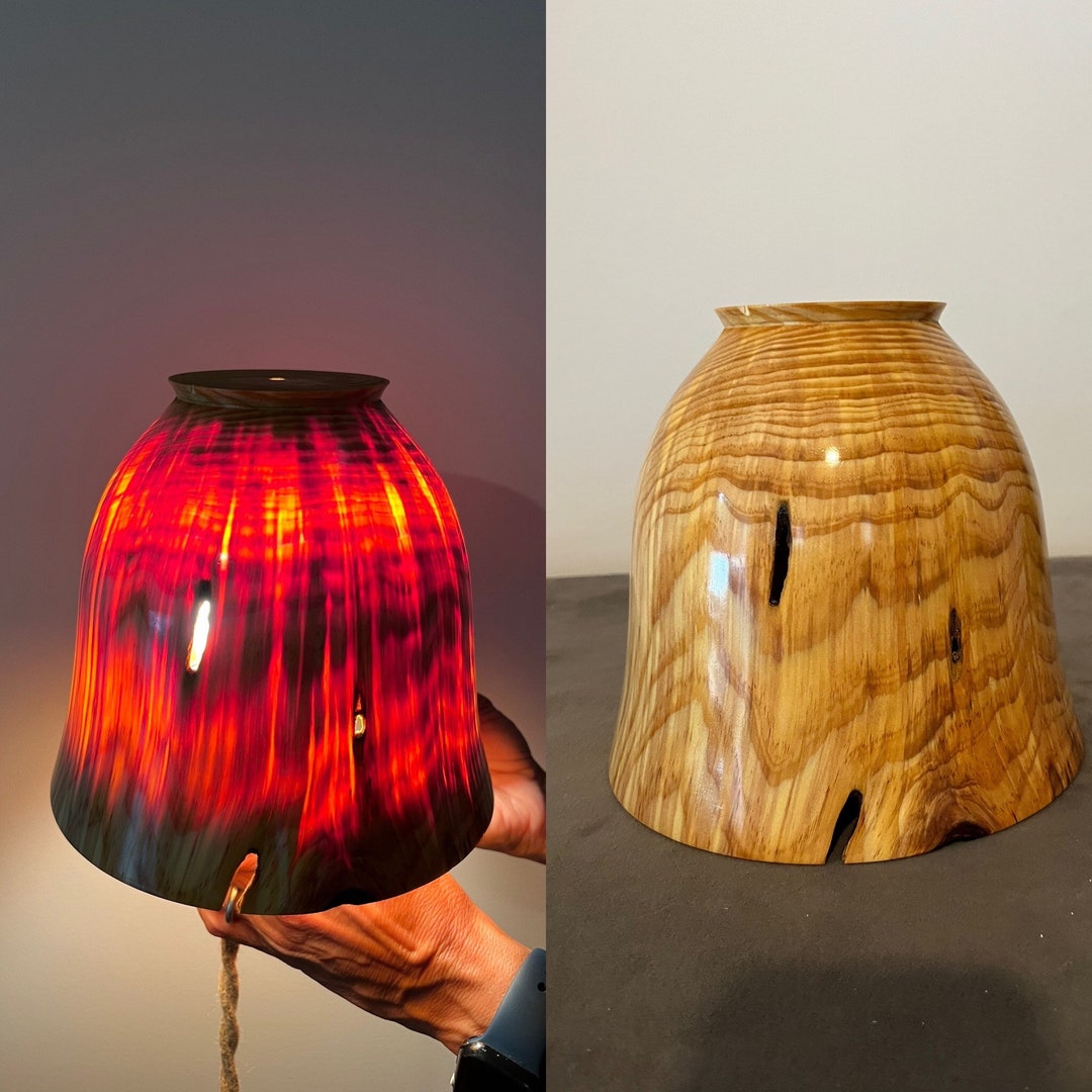 Solid Wood Lamp Shade Etsy