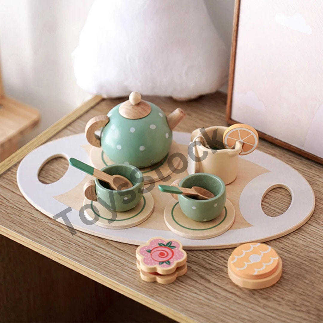 Gifts For One Year Old Girl Wooden For Toddlers 12 Piece Pretend