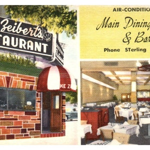 Restaurante Duke Zeibert's 1730 L St. Washington DC - Cartão Postal TJ8-1