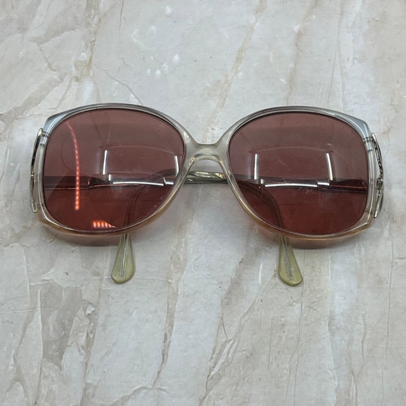 Retro Oversize Metal Arm Sunglasses Eyeglasses Fra