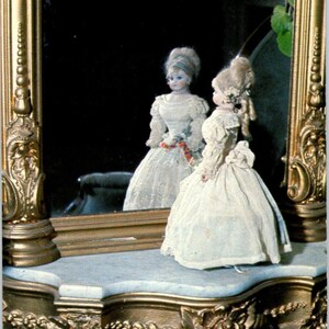 Bambola alla moda di Jumeau McCully House Doll Museum Jacksonville FL Cartolina PB4