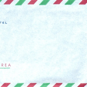 C1960 Palace Hotel Milan Italie Enveloppe aérienne AE2 vierge