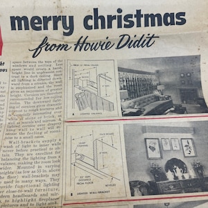 1958 Makin und Fixin mit Howie Didit Vorhang Volant Lichter Stahl Labor D10