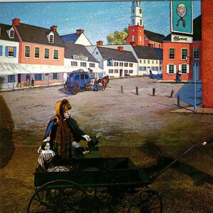 York County PA Historische Gesellschaft Museum 3D Modell Center Square Postkarte PB8