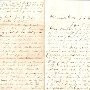 Carta manuscrita de 1884 Gilman G. Welch Deer Lodge Montana AF7-E6